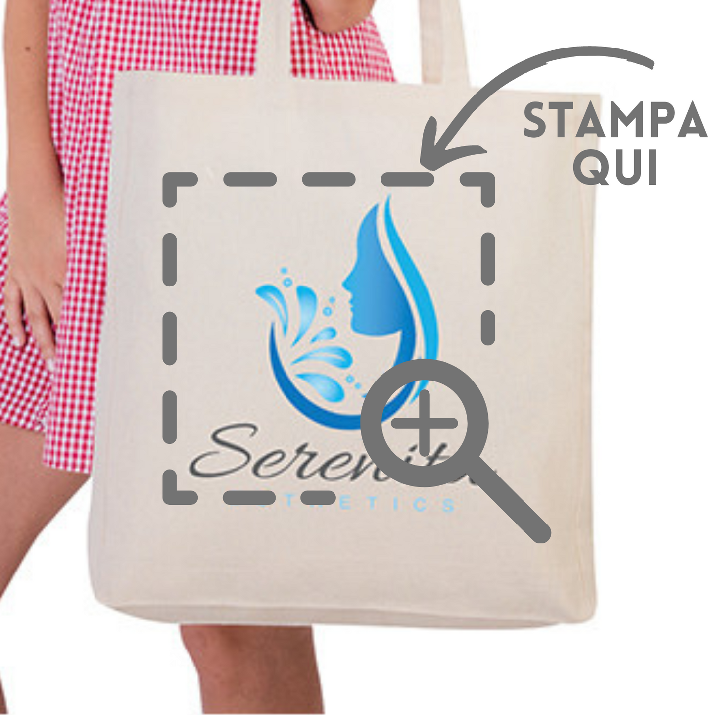  Shopper personalizzate in cotone