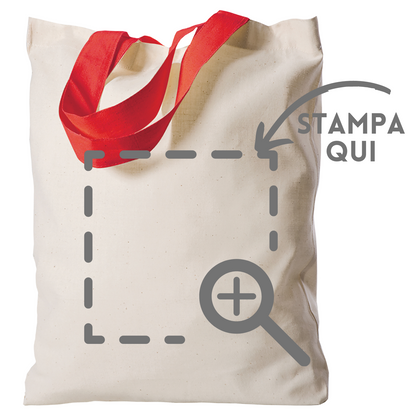 Shopper personalizzate in cotone