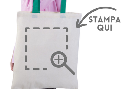 Shopper personalizzate in cotone