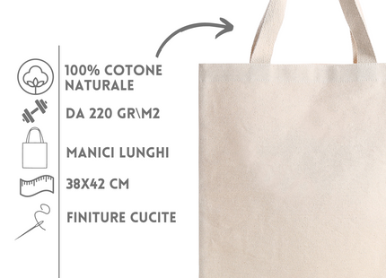 Shopper personalizzate in cotone