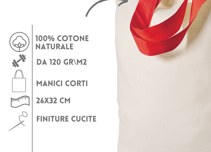 Shopper personalizzate in cotone