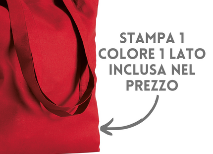 Shopper personalizzate in cotone