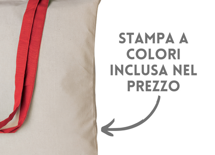 Shopper personalizzate in cotone
