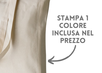  Shopper personalizzate in cotone
