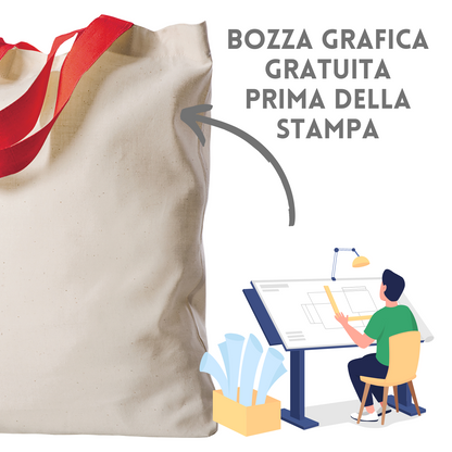 Shopper personalizzate in cotone