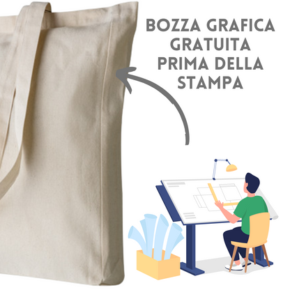  Shopper personalizzate in cotone