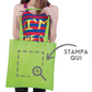 Shopper in TNT 42X42 cm personalizzata | Cod. PG150
