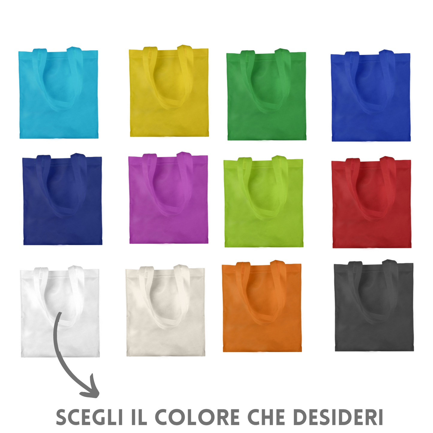 Shopper in TNT 36X40 cm personalizzata | Cod. PG157