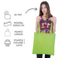Shopper in TNT 42X42 cm personalizzata | Cod. PG150