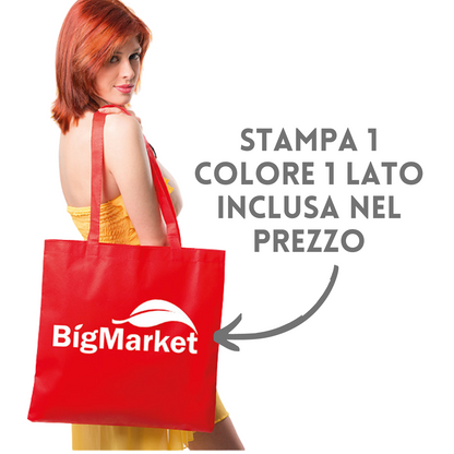 Shopper in TNT 42X42 cm personalizzata | Cod. PG150