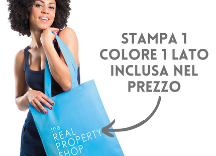 Shopper in TNT 36X40 cm personalizzata | Cod. PG157