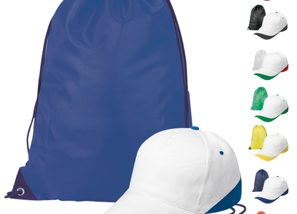 cappellini e sacche personalizzate+