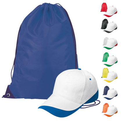 cappellini e sacche personalizzate+