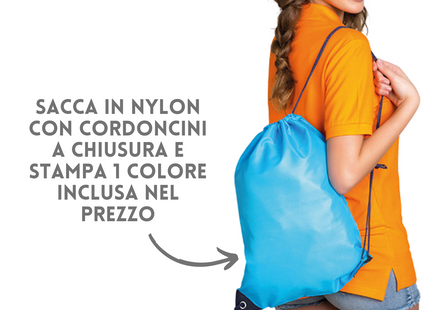cappellini e sacche personalizzate