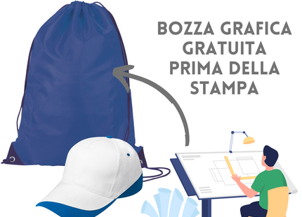 cappellini e sacche personalizzate