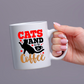 Tazza regalo in ceramica | Cats and coffee