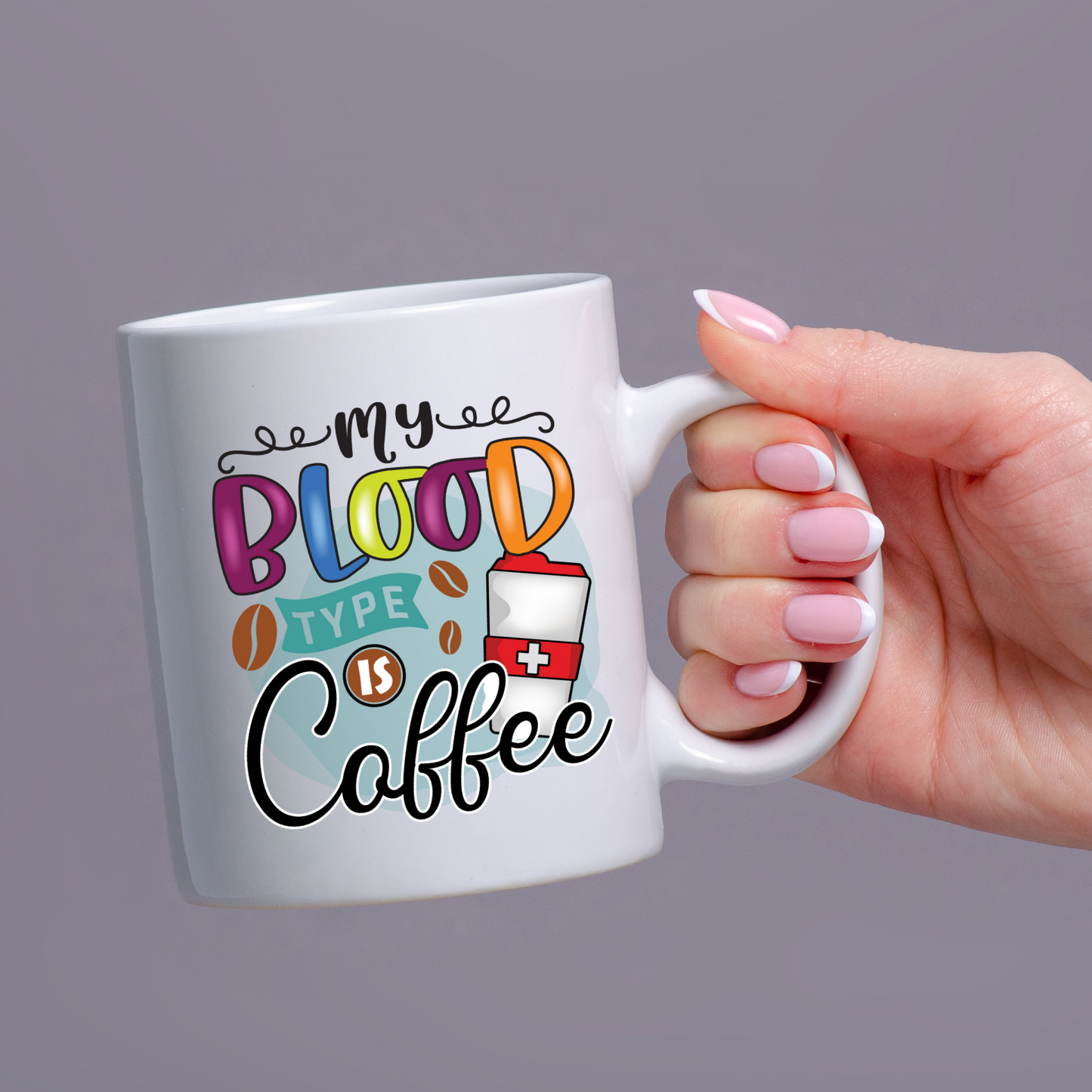 Tazza regalo in ceramica | Blood Coffee